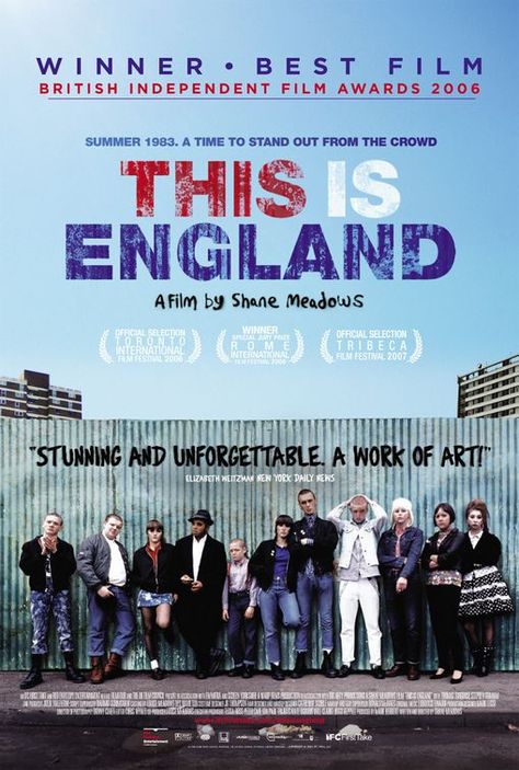 . This Is England Film, Shane Meadows, American History X, Social Realism, Tim Roth, Rock Festival, I Love Cinema, Trainspotting, Film School