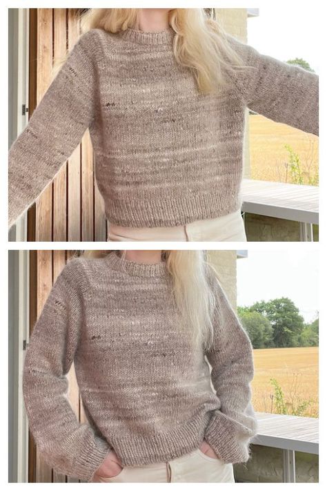 Dk Sweater Knitting Pattern Free, Womens Jumper Knitting Patterns Free, Free Knitting Patterns For Women Sweater Ravelry, Raglan Sweater Pattern Free, Free Raglan Sweater Knitting Pattern, Mock Neck Knit Sweater Pattern Free, How To Knit A Sweater For Beginners Free Pattern, Free Pattern Knitting Sweater, Worsted Weight Sweater Patterns