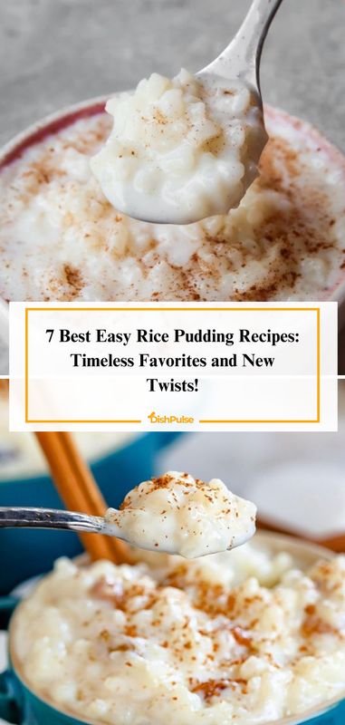 Enjoy timeless favorites and new twists with the 7 Best Easy Rice Pudding Recipes! Indulge in creamy delights that are perfect for any occasion. 🍚🥄 



#RicePudding #EasyRecipes #TimelessFavorites #NewTwists #DishPulse 𝗟𝗼𝘃𝗲 𝗶𝘁? 𝗗𝗼𝘂𝗯𝗹𝗲 𝘁𝗮𝗽! Rice Cooker Rice Pudding, Rice Pudding Recipe Easy, Best Baklava Recipe, Cooked Rice Recipes, Easy Rice Pudding, Brown Rice Pudding, Indian Rice Pudding, Saltimbocca Recipe, Old Fashioned Rice Pudding