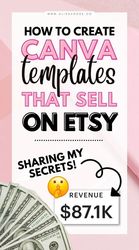 Jan 5, 2024 - Want to make money online the fast and easy way? Learn the step-by-step for how to create Canva templates to sell on Etsy! Sell Canva Templates, Selling Digital Products On Etsy, Starting An Etsy Business, Canvas Learning, Home Selling, Selling Digital Products, Etsy Seo, Money Making Jobs, Pinterest Templates