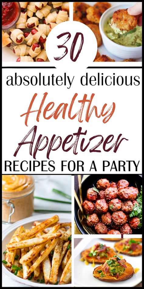 Light Finger Foods, Clean Appetizers, Bite Sized Appetizers, Recipes For A Party, Low Calorie Appetizers, Healthy Party Appetizers, Veggie Appetizers, Healthy Party Snacks, Healthy Appetizers Easy