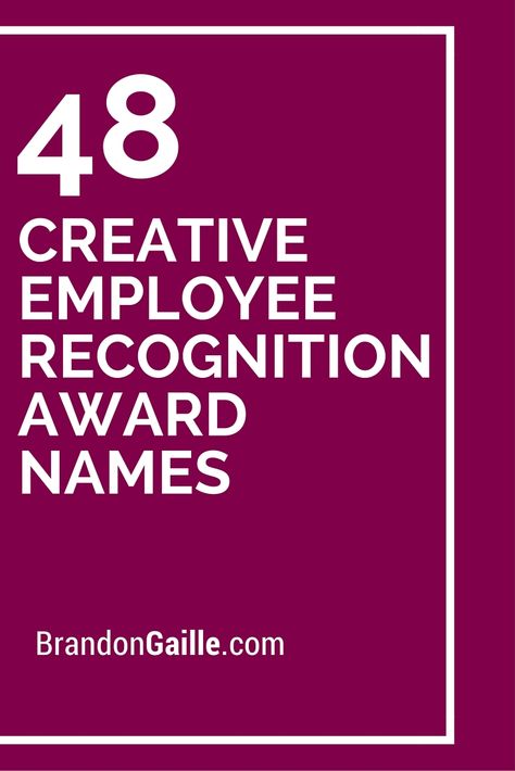 48 Creative Employee Recognition Award Names Staff Awards Ideas, Virtual Customer Service Week Ideas, Employee Appreciation Day Ideas Offices, Superlatives Awards For Adults, Employee Recognition Quotes, Funny Office Awards, Funny Employee Awards, Employee Appreciation Party, Employee Appreciation Awards