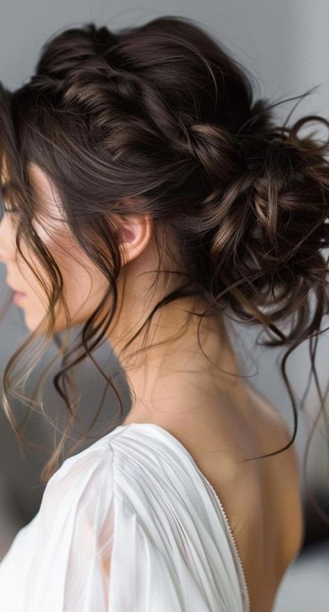 Refresh your style with 30 messy bun options for long hair, each designed to provide a stylish, effortless look perfect for any casual outing. Messy Buns For Long Hair, Buns For Long Hair, Messy Bun Wedding, Messy Hair Updo, Bun Tutorials, Makeup Starter Kit, Chic Short Hair, Essence Makeup, Greasy Hair