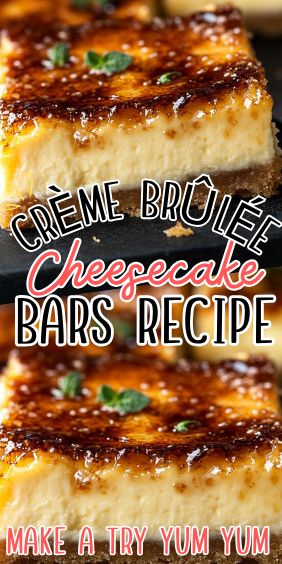 Crème Brûlée Cheesecake Bars Cheesecake Creme Brulee, Crème Brûlée Cheesecake Bars, Cream Brulee Cheesecake, In Bloom Bakery Creme Brulee Cheesecake, Lemon Cheesecake Crème Brûlée, Salted Caramel Creme Brulee Cheesecake, Creme Brulee Cheesecake Bars, Brulee Cheesecake, Creme Brulee Cheesecake