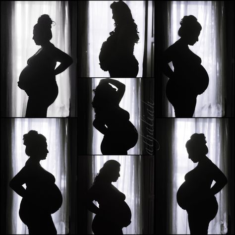 Pregnant Photo Ideas, Indoor Maternity Photos, Diy Maternity Photos, Home Maternity Photography, Maternity Silhouette, Maternity Studio Photoshoot, Pregnant Photo, Christmas Tree Silhouette, How To Get Pregnant