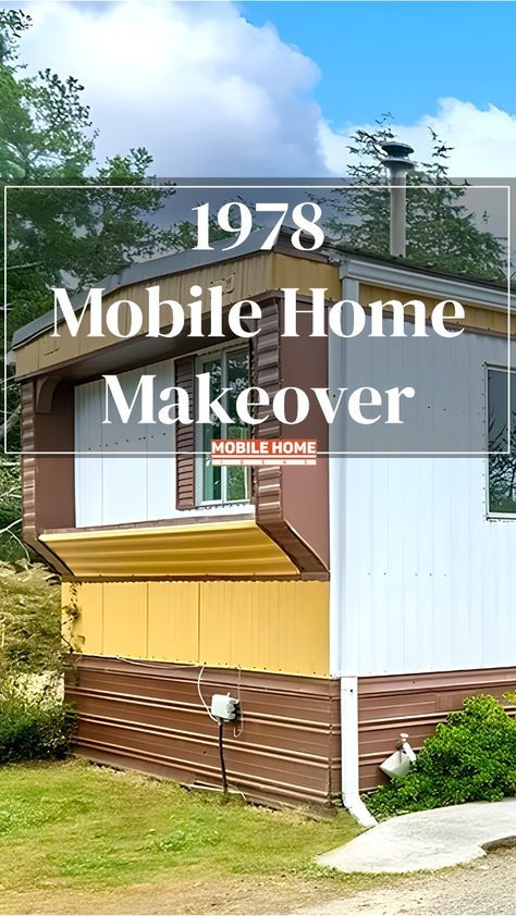 Beautiful Trailer Homes, Mobile Home Conversion, Modular Home Upgrades, How To Decorate A Mobile Home Single Wide, Remodel Old Mobile Home, Trailer Homes Ideas, Renovating A Trailer Mobile Homes, 1970 Mobile Home Remodel, How To Decorate A Mobile Home