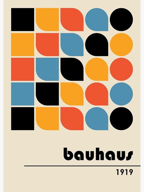 Bauhaus Graphic Design, Bauhaus Logo, Bauhaus Poster Design, Bauhaus Colors, Bauhaus Art, Shape Posters, Bauhaus Poster, The Bauhaus, Bauhaus Style