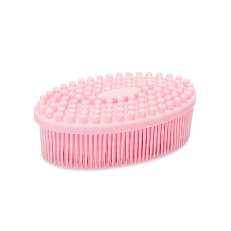 Silicone Loofah, Pink Loofah, Shower Tools, Body Loofah, Silicone Body Scrubber, Bath Loofah, Thoughtful Baby Gifts, Shower Bag, Spa Gym