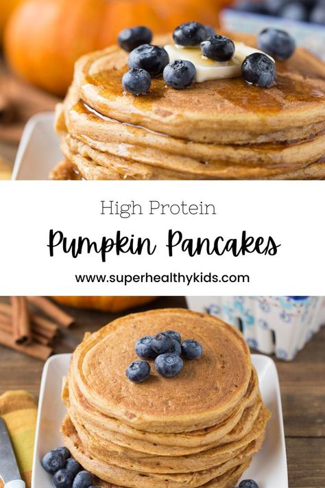 Pancakes With Greek Yogurt, Lush Desserts, Pumpkin Pancakes Recipe, Pumpkin Protein Pancakes, Pumpkin Pancake, Fall Recipes Breakfast, Greek Yogurt Pancakes, Pumpkin Pancake Recipe, Pumpkin Oats