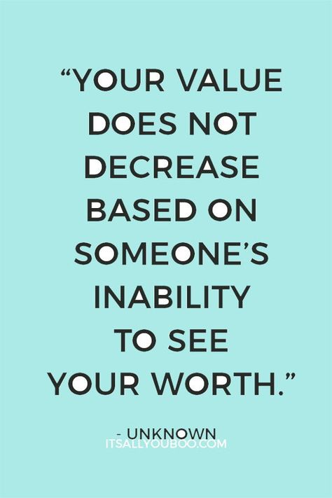 “Your value does not decrease based on someone’s inability to see your worth” ― Unknown. Value yourself! Inability To See Your Worth, Criticism Quotes, Manifest Fast, Quotes About Change, 50 Quotes, Value Quotes, 50th Quote, Your Value, Character Quotes