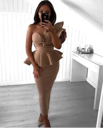 Nude Dress Outfit, Best Evening Dresses, Nude Dress, فستان سهرة, Luxury Dress, Looks Chic, Online Dress Shopping, Dress Outfit, African Fashion Dresses