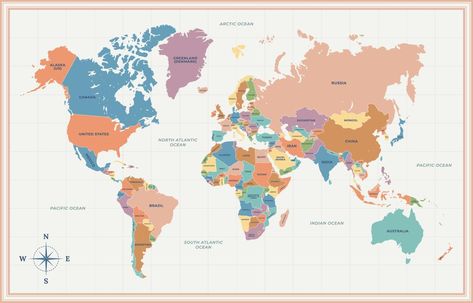 World Map Wallpaper For Laptop, World Map With Country Names Hd, Peta Dunia Hd, World Map Wallpaper Desktop Hd, World Map Hd 4k, World Map With Country Names, Full World Map, Wallpaper Texture Seamless, World Map Background