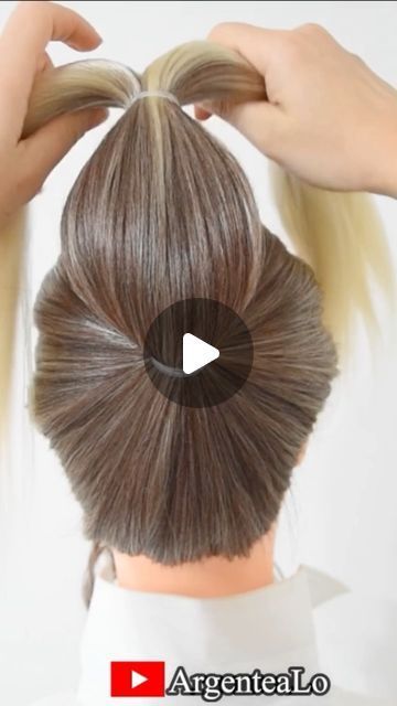 Super Easy Bun, Short Hair Updo Easy, Bun For Long Hair, Short Hair Updo Tutorial, Easy Bun Hairstyles For Long Hair, Black Heads, Hair Updos Tutorials, Easy Updo Hairstyles, Simple Prom Hair