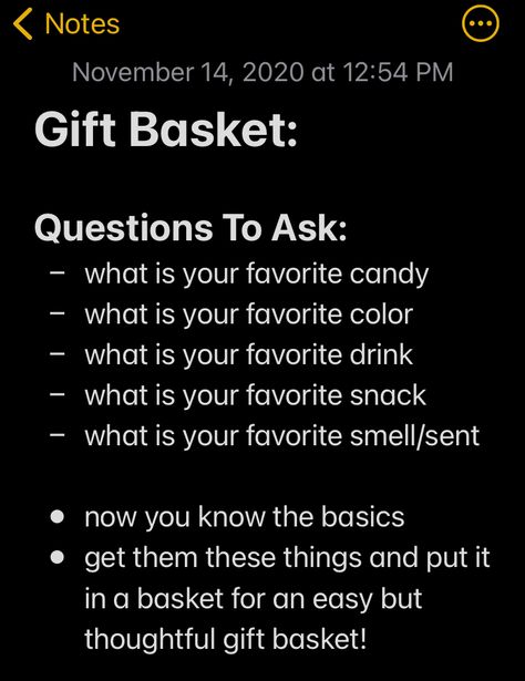 Gift Basket Questions, Questions To Ask For A Gift Basket, Gift Basket Questions To Ask, What To Put In A Gift Basket Friends, Christmas Gifts For Boyfriend Baskets, Simple Questions To Ask Your Boyfriend, Christmas Basket Ideas For Girlfriend, Girlfriend Gifts From Girlfriend, Gift Basket Ideas Best Friend