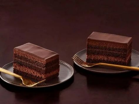 Chocolate Cake Square, Mocha Mousse Cake, Square Chocolate Cake, Dark Chocolate Mocha, Dark Chocolate Desserts, Mousse Cake Recipe, Mocha Mousse, Chocolate Fan, Chocolate Mocha