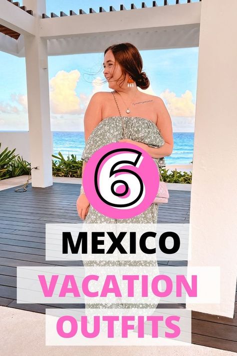 mexico vacation outfits Mexico Vacation Outfits Curvy, Hotel Xcaret Arte Outfits, Mexico Vacation Outfits 2023, Cancun Dinner Outfit, Outfit Ideas For Mexico Vacation, Rocky Point Mexico Outfits, Cancun Outfits Vacation Midsize, Resort Vacation Outfits What To Wear, Cancun Resort Outfits