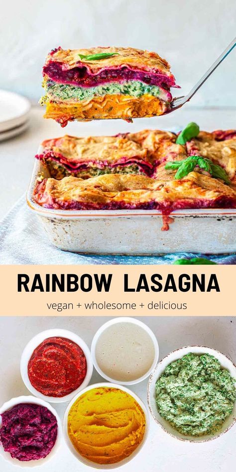 Beet Vegan Recipe, Healthy Veggie Ideas, Rainbow Vegan Food, Vegan No Bake Recipes, Vegetarian Recipe Ideas, Rainbow Diet Recipes, Basic Vegan Meals, Eat The Rainbow Recipes, Fun Vegan Recipes