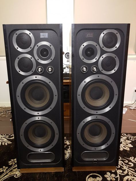 Hifi Music System, Yamaha Audio, Pro Audio Speakers, Speaker Plans, Audiophile Speakers, Speaker Projects, Vintage Speakers, Tower Speakers, Stereo Systems