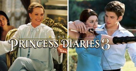 Princess Diaries 3, All Disney Movies, Princess Diaries 2, Real Life Princesses, Scene Princess, Julie Andrews, Princess Diaries, Wedding Scene, Royal Engagement