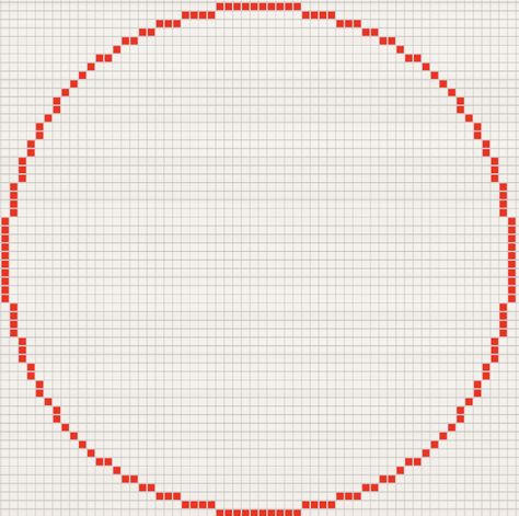 Minecraft Circle Chart, Minecraft Circle, Minecraft Reference, Minecraft Circles, Minecraft Pattern, Bangunan Minecraft, Minecraft Plans, Minecraft Tips, Minecraft Inspo