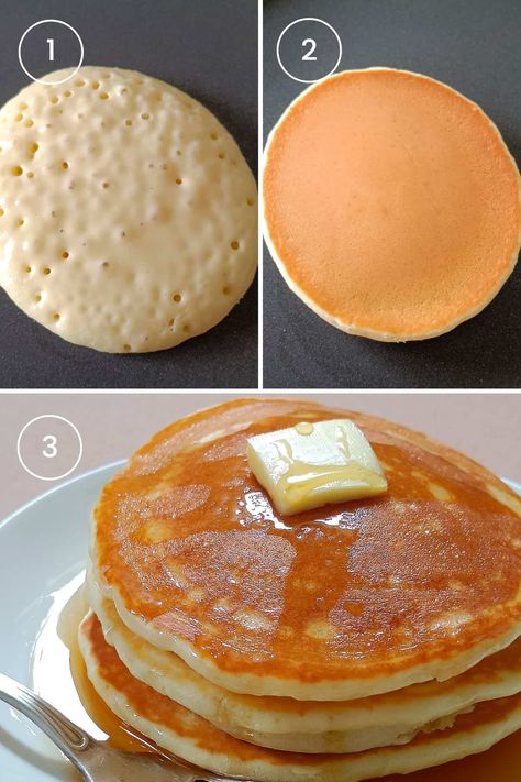 Pancake Recipe Sweet, Copycat Mcdonald’s Pancake Recipe, Best Fluffy Waffle Recipe, Copycat Mcdonalds Pancakes, Pancake Recipe For 2 People, Pancakes With Half And Half, Dennys Pancakes Copycat, Copycat Krusteaz Pancakes, Mcdonald’s Hotcakes Recipe