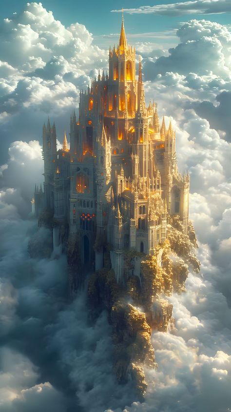 wallpaper aesthetic, fantasy art, wallpaper, background, fantasy photography, digital art, fantasy illustrations, castle, clouds, dreamy, magical, fantasy world, surreal, enchanting, whimsical, ethereal, picturesque, mystical, atmospheric, otherworldly, fantasy landscape, fairytale, floating castle, cinematic, artistic, captivating, sky-high, imaginative, breathtaking Fantasy World Illustration, Magical Fantasy World, Floating Castle, Cloud Castle, Background Fantasy, Castle Background, Photography Digital Art, Castle Aesthetic, Mystical Places