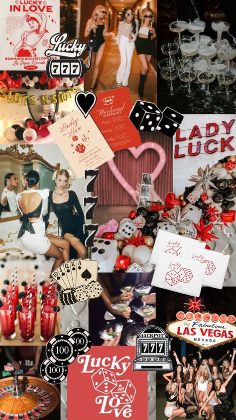 Love Bachelorette Theme, Vegas Bachelorette Party Themes, Casino Bachelorette Party, Vegas Theme Party, Bachelorette Inspo, Las Vegas Bachelorette Party, Bachelorette Theme, Las Vegas Bachelorette, Vegas Bachelorette Party