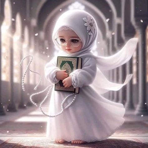 Attitude Anime, Cute Dpz, Cute Hijab Cartoon Wallpaper, Fesyen Islam, Muslimah Photography, Purple Flowers Wallpaper, Girly Dp, Muslim Images, Pink Wallpaper Girly