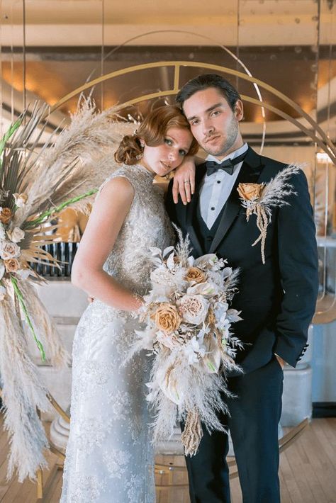 Bridal brooch bouquet