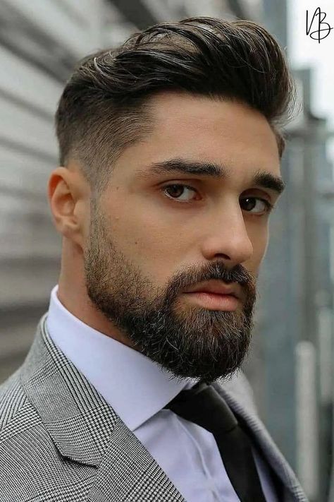 New Beard Style, Faded Beard Styles, Stylish Beards, Beard Trend, Young Men Haircuts, Beard And Mustache Styles, Mens Hairstyles With Beard, Beard Styles Short, Beard Haircut