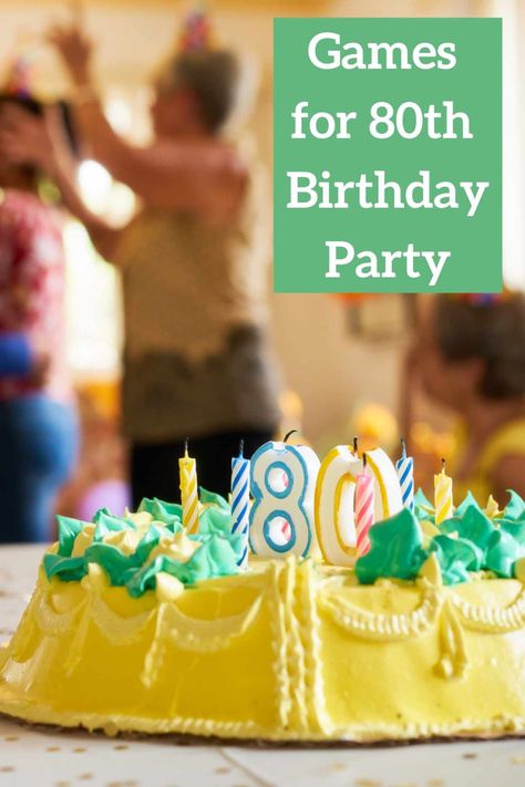 100+ Games for 80th Birthday Party - Fun Party Pop Ideas For 80th Birthday Party Dads, Birthday Games For Seniors, 80 Birthday Party Games, 80th Birthday Party Activities, Party Games For 80th Birthday, 80 Th Birthday Party Games, 80 Year Old Birthday Ideas Parties, Games For 80th Birthday Party Fun, Games For 80th Birthday Party