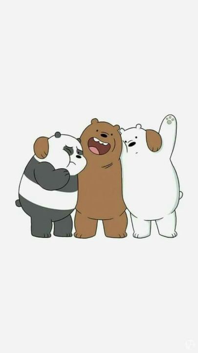 Lockscreen. - #We Bare Bears - Wattpad Beruang Grizzly, Ice Bear We Bare Bears, Istoria Artei, We Bare Bears Wallpapers, Ice Bears, Cute Panda Wallpaper, We Bear, We Bare Bears, Bare Bears