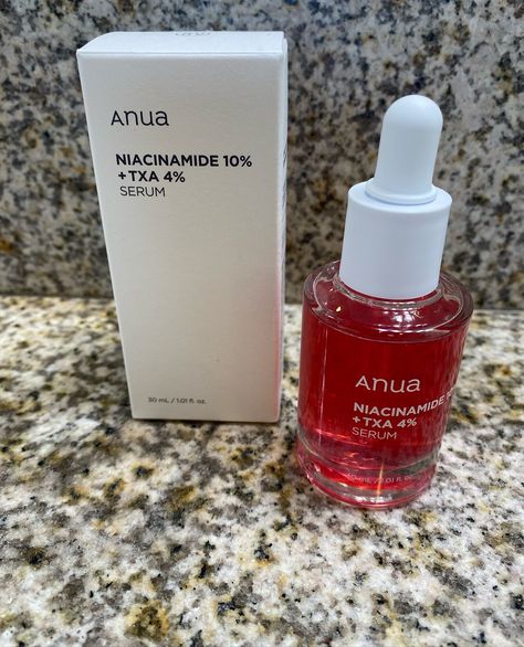 I received this product for free from Picky and ANUA in exchange for my honest review. @go.picky @pickyrewards @anua.skincare #pickyreview #gopicky #anua ▪️ ANUA NIACINAMIDE 10% + TXA 4% SERUM 〰️ I was excited to try this niacinamide serum. It is a skin brightener that helps with hyperpigmentation, dark spots and rough and uneven skin texture. I was hoping it would work for me as well as it works for others. I have sensitive skins, so I went a little bit cautiously and was not sure what to ex... Anua Niacinamide 10% +txa 4%, Anua Serum Dark Spots, Anua Niacimide Serum, Anua Dark Spots Serum, Anua Niacin Serum 10%, Anua Products, Healthy Skin Care Acne, Essence For Face, Anua Skincare