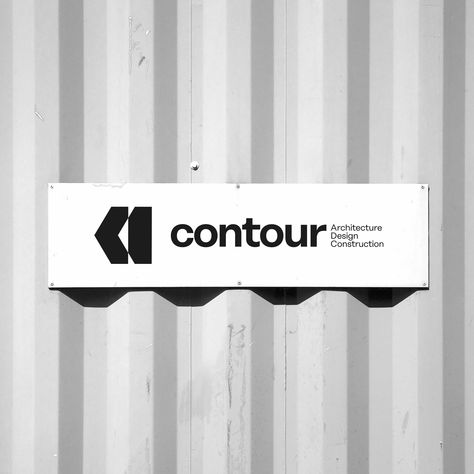 Architectural Branding Design, Contour Architecture Design, Contour Architecture, Architecture Branding Design, Factory Branding, Construction Company Branding, Industrial Branding, Architect Branding, Architecture Logo Design