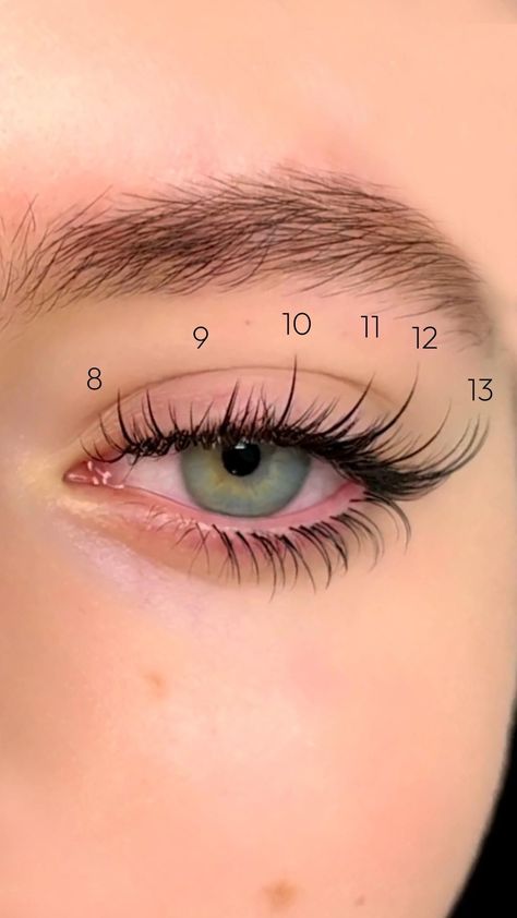 #Lash_Extensions_Fox_Effect #Manga_Lash_Extension_Map #Lash_Map_Hooded_Eyes #Spiky_Eyelash_Extensions Wispy Lash Extensions Styles, Wispy Lash Map, Eye Lash Style, Types Of Eyelash Extensions, Lash Map, Pageant Makeup, Lashes Fake Eyelashes, Wispy Eyelashes, Eyelash Extensions Styles