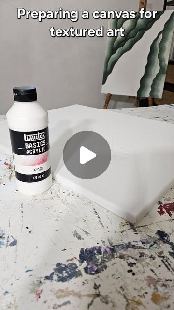 Texture Painting On Canvas For Beginners, Diy Texture Paste Acrylic Paintings, How To Make Texture Paste For Canvas, How To 3d Painting On Canvas, How To Paint With Texture, Texture Paste Art Acrylic Paintings, Materials For Texture Paintings, Modeling Clay Wall Art, Texture Painting On Canvas Diy