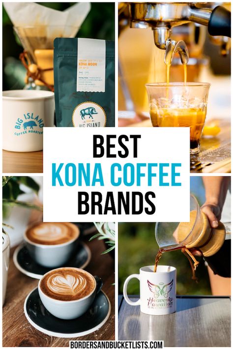 Hawaiian Coffee Recipe, Kona Big Island, Kona Big Wave Beer, Kona Coffee Hawaii, Guam Travel, Kona Restaurants The Big Island, Hawaiian Coffee, Big Island Travel, Hawaii Itinerary