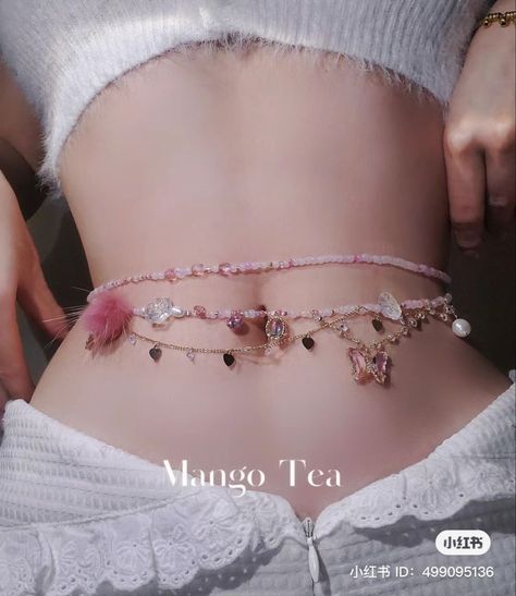 Mango Tea, Ethereal Jewelry, Waist Jewelry, Pretty Jewelry Necklaces, Belly Jewelry, Magical Jewelry, Girly Accessories, Classy Jewelry, Fancy Jewellery