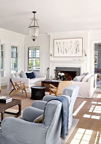 Nantucket Home, Coastal Living Rooms, Cosy Home, Beach House Interior, Coastal Living, Beach House Decor, Cheap Home Decor, Nantucket, Home Interior