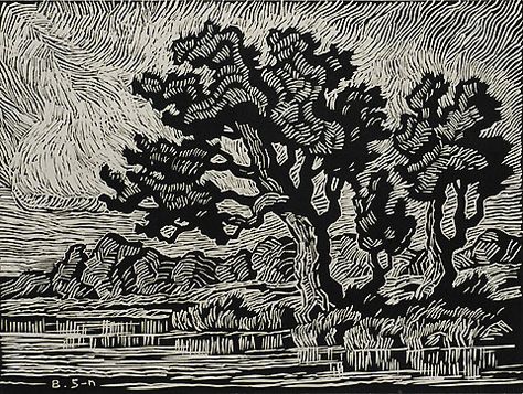 Birger Sandzen, Arte Jazz, Woodcut Art, Relief Printmaking, Linocut Printmaking, Lino Art, Relief Printing, Art Appliqué, Linocut Art