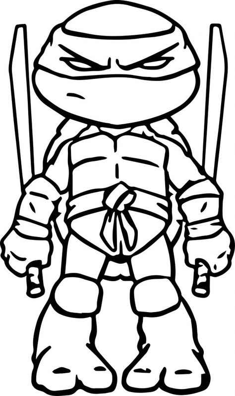 Cartoon Coloring Pages - Best Coloring Pages For Kids Ninja Turtle Coloring Pages, Turtle Coloring, Capas Minecraft, Turtle Coloring Pages, Boy Coloring, Idee Cricut, Easy Coloring, Ninja Turtles Art, Coloring Pages For Boys