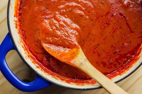 Italian Spaghetti Sauce, Best Spaghetti Sauce, Easy Marinara Sauce, Marinara Sauce Recipe, Homemade Spaghetti Sauce, Marinara Sauce Homemade, Italian Sauce, Homemade Spaghetti, Homemade Marinara