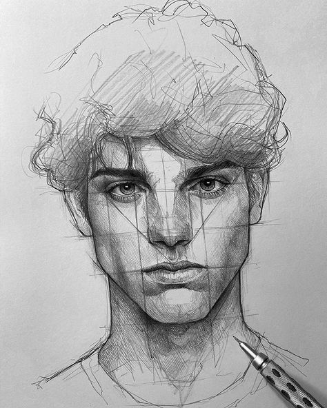 Academic Drawing, 얼굴 그리기, Drawing Faces, Face Sketch, Arte Inspo, Portrait Sketches, Pencil Art Drawings, Art Drawings Sketches Creative, Charcoal Drawing