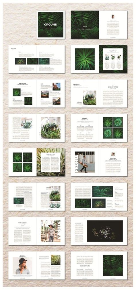 Square Magazine Template Page design no. 2 Layout Editoriale, Portfolio Design Layouts, Design Portfolio Layout, Design De Configuration, Food Architecture, Square Magazine, Cereal Magazine, Mises En Page Design Graphique, 잡지 레이아웃