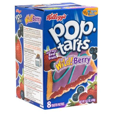 Pop-Tarts, Wild! Berry, 8-Count Boxes (Pack of 12) - http://sleepychef.com/pop-tarts-wild-berry-8-count-boxes-pack-of-12/ Toaster Pastries, Pop Tart Flavors, 90s Food, Dried Pears, Toaster Pastry, Food Boxes, Pop Tart, Pastry Crust, Dried Apples