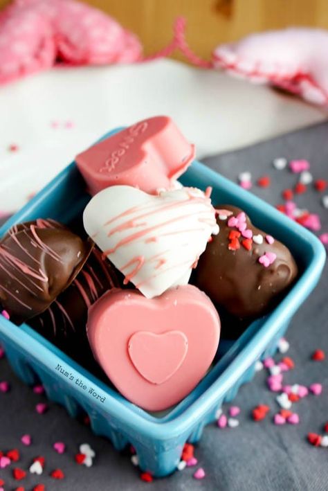 Oreo Truffle, Valentine Treat, Teacher Treats, Teacher Valentine Gifts, Oreo Truffles, Dessert Chocolate, Chocolate Truffle, Pink Chocolate, Valentines Food