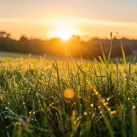 Sunrise Dew Glisten: Early morning sunrise casts a golden glow over dew-covered grass, signaling a new day. #sunrise #morning #dew #grass #nature #light #dawn #gold #aiart #aiphoto #stockcake https://ayr.app/l/ajn5 Nature Stock Photos, Soft Sunlight Aesthetic, Morning Dew Aesthetic, Morning Sunrise Aesthetic, Early Morning Aesthetic, Alphabet Aesthetic, Ipad Inspiration, Morning Background, Grass Aesthetic