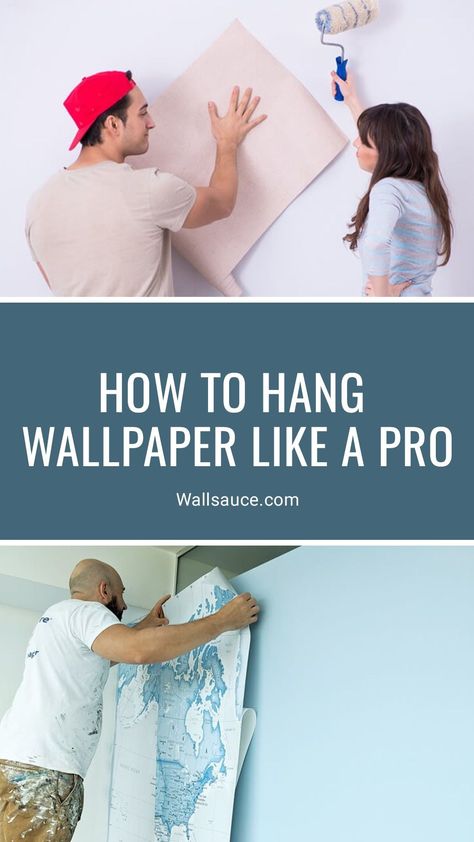 In this blog, we will take you through three simple steps so that putting up your wallpaper is an absolute breeze! From how to measure and prepare your wall to how to hang the wallpaper, we are here to tell you what to do! Follow these steps to becoming a pro at hanging wallpaper! Head over to the blog to read. #wallpaperhanging #diywallpaper #wallpaperdiy #diyhomedecor #diy #homedecor #wallpaperinspo #wallpaperdecor #interiordecor Wallpaper Hanging Tips, Hanging Wallpaper How To, Wallpaper Tips And Tricks, How To Put Up Wallpaper, Wall Paper Diy, How To Wallpaper, Wallpaper Hanging, How To Apply Wallpaper, Skills For Life