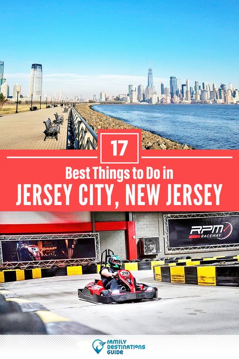 Want to see the most incredible things to do in Jersey City, NJ? We’re FamilyDestinationsGuide, and we’re here to help: From unique activities to the coolest spots to check out, discover the BEST things to do in Jersey City, New Jersey - so you get memories that last a lifetime! #jerseycity #jerseycitythingstodo #jerseycityactivities #jerseycityplacestogo New York City Vacation, Newark New Jersey, New York Harbor, Ellis Island, Skyline View, Recreational Activities, Hudson River, Free Things To Do, Cultural Experience