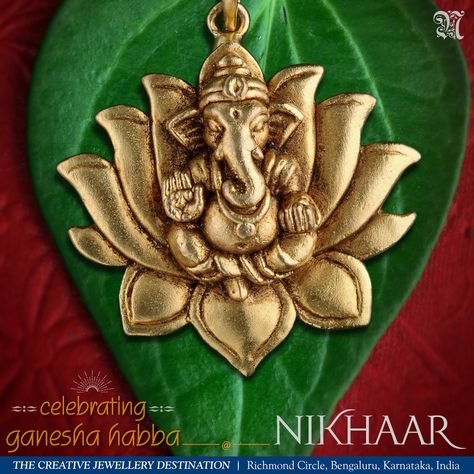 Gold Ganesha Pendant, Ganesh Pendant, Baby Jewellery, Ganesha Pendant, Real Gold Necklace, Gold Bracelet Simple, Gold Jewels Design, Gold Pearl Jewelry, Gold Jewelry Outfits